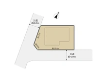 【千葉県/松戸市日暮】松戸市日暮7丁目 土地 区画図