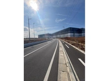 【千葉県/柏市大青田】柏市大青田 土地 南東側前面道路（２０２６年２月撮影）