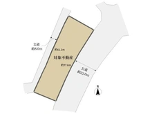 【千葉県/柏市大青田】柏市大青田 土地 区画図