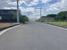 【千葉県/柏市大室】柏市大室3丁目 土地 前面道路（２０２６．５撮影）