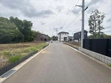 【千葉県/柏市大室】柏市大室3丁目 土地 前面道路（２０２６．５撮影）