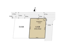 【千葉県/船橋市薬円台】船橋市薬円台1丁目 土地 区画図