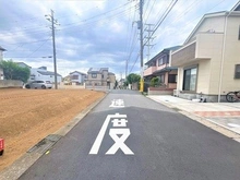 【千葉県/船橋市松が丘】船橋市松が丘1丁目 土地 北東側前面道路（幅員約4．9m）