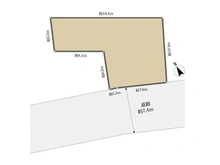 【東京都/板橋区南常盤台】板橋区南常盤台1丁目 土地 区画図