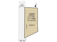 【東京都/豊島区雑司が谷】豊島区雑司が谷1丁目 土地 区画図