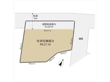 【東京都/豊島区西巣鴨】豊島区西巣鴨2丁目 土地 区画図