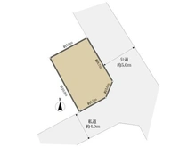 【神奈川県/相模原市南区上鶴間本町】相模原市南区上鶴間本町4丁目 土地 区画図