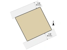 【神奈川県/相模原市南区相模大野】相模原市南区相模大野6丁目 土地 区画図