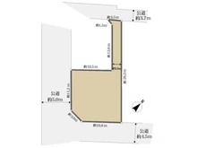 【神奈川県/相模原市南区大野台】相模原市南区大野台7丁目 土地 区画図