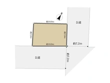 【神奈川県/大和市南林間】大和市南林間6丁目 土地 区画図