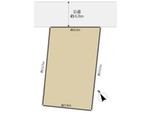 【東京都/町田市森野】町田市森野5丁目 土地 区画図