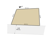 【東京都/町田市常盤町】町田市常盤町 土地 区画図