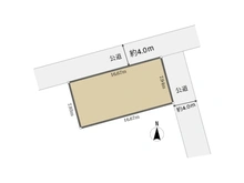 【神奈川県/大和市上草柳】大和市上草柳8丁目 土地 区画図