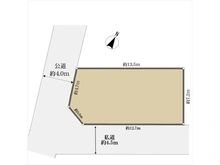 【神奈川県/相模原市南区上鶴間本町】相模原市南区上鶴間本町4丁目 土地 区画図