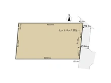 【神奈川県/平塚市松風町】平塚市松風町 土地 区画図