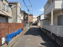 【東京都/練馬区関町東】練馬区関町東1丁目 土地 前面道路（２０２６年３月撮影）
