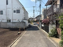 【東京都/練馬区関町東】練馬区関町東1丁目 土地 前面道路（２０２６年３月撮影）