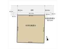 【東京都/練馬区関町東】練馬区関町東1丁目 土地 区画図