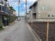 【東京都/調布市八雲台】調布市八雲台1丁目 土地 前面道路【２０２６年１月撮影】
