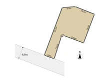 【東京都/稲城市矢野口】稲城市矢野口 土地 区画図