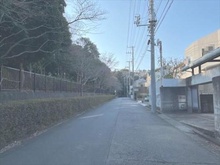 【神奈川県/川崎市麻生区上麻生】川崎市麻生区上麻生2丁目 土地 前面道路（２０２６年３月撮影）