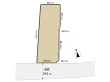 【神奈川県/川崎市多摩区宿河原】川崎市多摩区宿河原3丁目 土地 区画図
