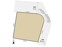 【神奈川県/横浜市栄区本郷台】横浜市栄区本郷台5丁目 土地 区画図
