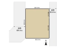 【神奈川県/横浜市栄区桂台南】横浜市栄区桂台南1丁目 土地 区画図