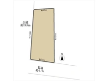【東京都/小平市鈴木町】小平市鈴木町1丁目 土地 区画図