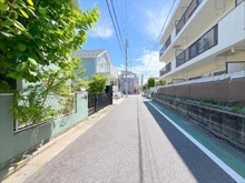 【東京都/世田谷区世田谷】世田谷区世田谷1丁目 土地 前面道路（２０２６年４月撮影）