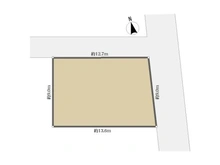 【東京都/杉並区荻窪】杉並区荻窪1丁目 土地 区画図