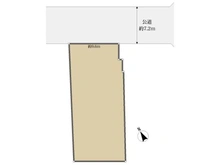 【東京都/杉並区上荻】杉並区上荻2丁目 土地 区画図