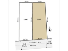 【東京都/練馬区貫井】練馬区貫井3丁目 土地 区画図