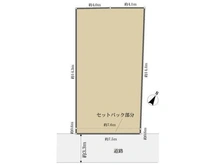 【東京都/中野区上鷺宮】中野区上鷺宮2丁目 土地 区画図