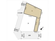 【東京都/練馬区桜台】練馬区桜台6丁目 土地 区画図
