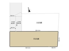 【東京都/世田谷区桜】世田谷区桜2丁目 土地 区画図