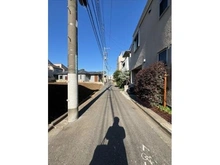 【東京都/世田谷区代田】世田谷区代田4丁目 土地 前面道路（２０２５年１１月撮影）