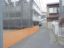 【東京都/目黒区上目黒】目黒区上目黒3丁目 土地 前面道路（２０２６年１月　撮影）