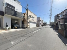 【埼玉県/川口市上青木西】川口市上青木西4丁目 土地 前面道路含む現地（２０２６年２月撮影）