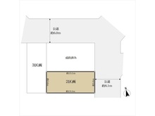 【埼玉県/蕨市南町】蕨市南町2丁目 土地 区画図