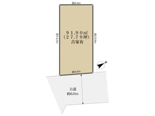 【東京都/新宿区高田馬場】新宿区高田馬場3丁目 土地 区画図