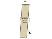 【大阪府/大阪市西区本田】大阪市西区本田4丁目 土地 区画図
