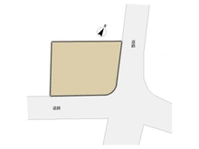 【東京都/多摩市桜ヶ丘】多摩市桜ヶ丘1丁目 土地 区画図