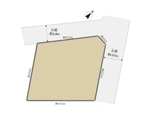 【神奈川県/横浜市戸塚区深谷町】横浜市戸塚区深谷町 土地 区画図