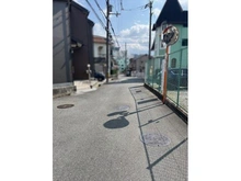 【大阪府/箕面市西宿】箕面市西宿2丁目 土地 東側前面道路