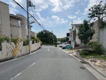 【兵庫県/西宮市奥畑】西宮市奥畑 土地 前面道路（西向き）