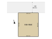 【兵庫県/西宮市上甲東園】西宮市上甲東園2丁目 土地 区画図