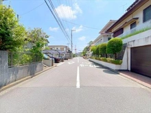 【神奈川県/横浜市青葉区榎が丘】横浜市青葉区榎が丘 土地 前面道路（２０２６年５月撮影）