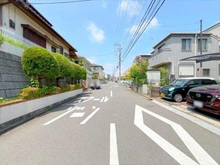 【神奈川県/横浜市青葉区榎が丘】横浜市青葉区榎が丘 土地 前面道路（２０２６年５月撮影）