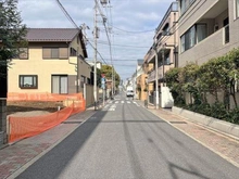 【東京都/文京区大塚】文京区大塚4丁目 土地 前面道路（物件：左手）